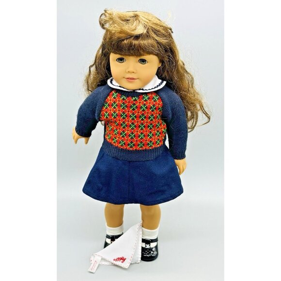 American Girl Historical Doll Molly McIntire WWII Meet Outfit 18 inch 2013 - Picture 7 of 16